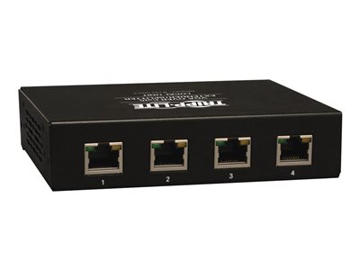 Tripp Lite VGA over Cat5/Cat6 Video Extender 4-Port Transmitter Splitter HD15 RJ45 TAA