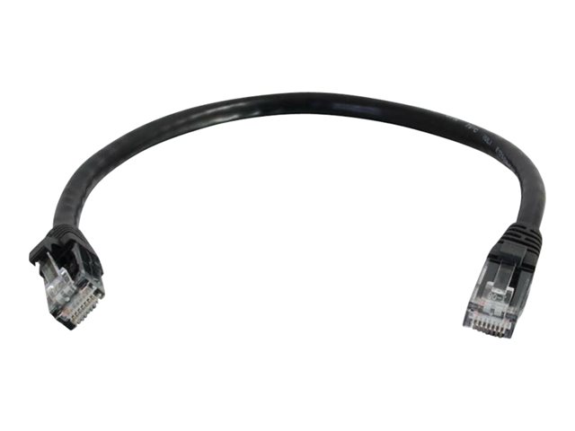 C2G Cat5e Booted Unshielded (UTP) Network Patch Cable - patch kabel - 1 m - černá – foto 2