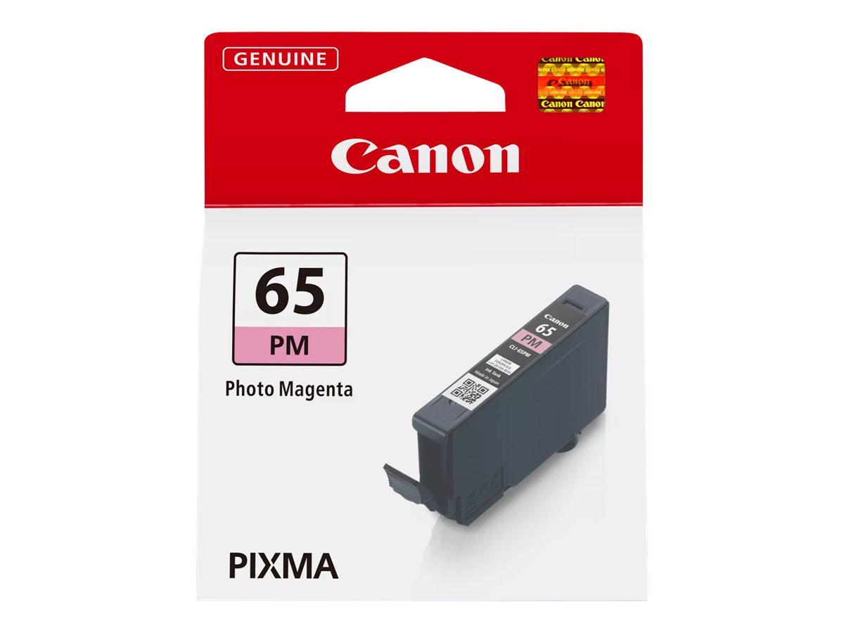 Canon CLI-65 PM photo magenta original ink Package view Front 80520