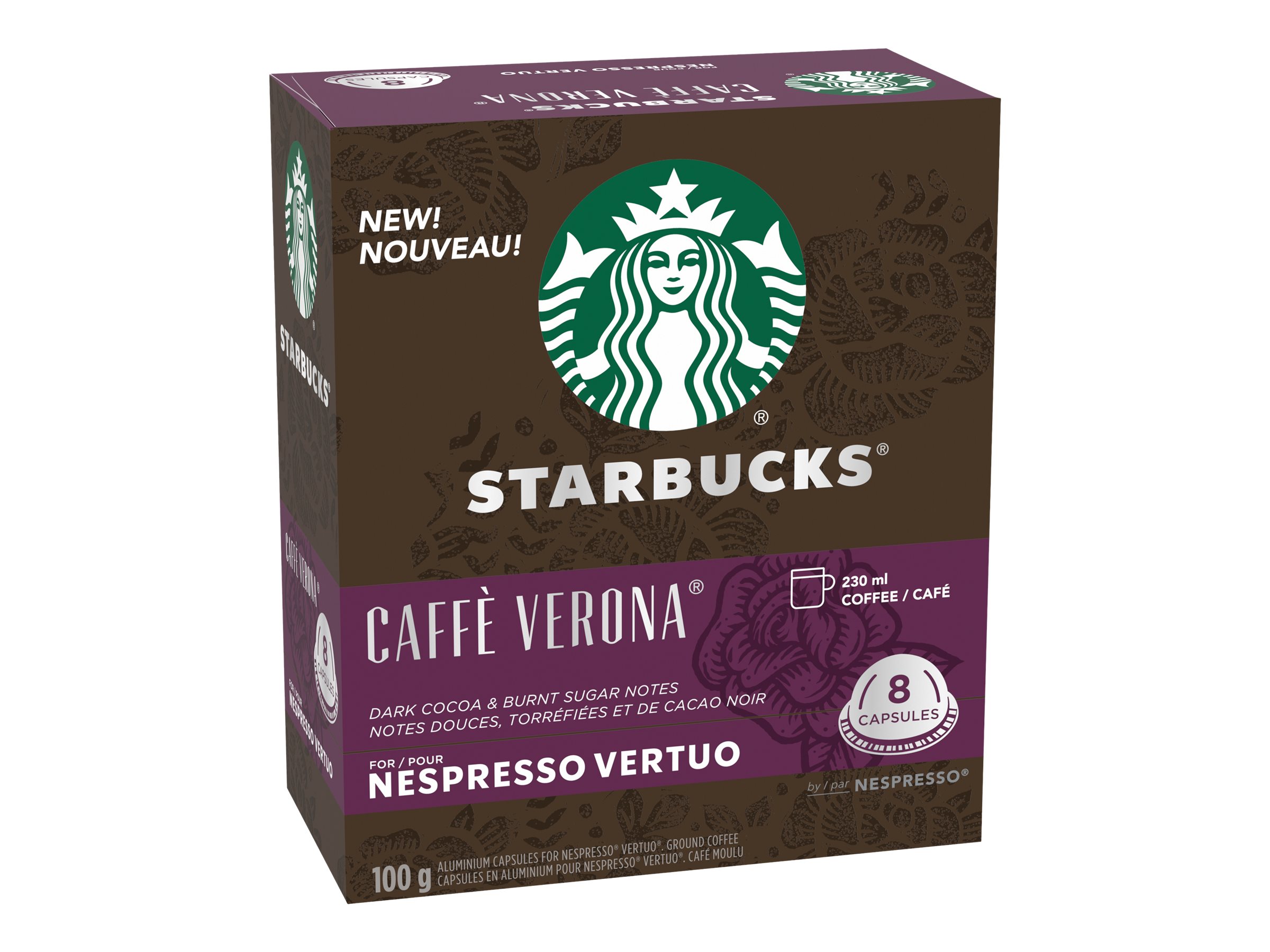 Starbucks Vertuo Coffee Capsules - Cafe Verona - 8s