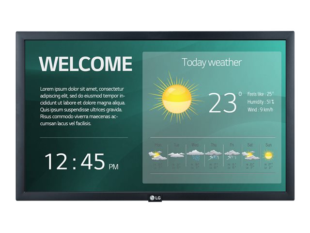 Lg 22sm3g 22 Class 215 Viewable With Integrated Proidiom Led Backlit Lcd Display Full Hd For Digital Signage