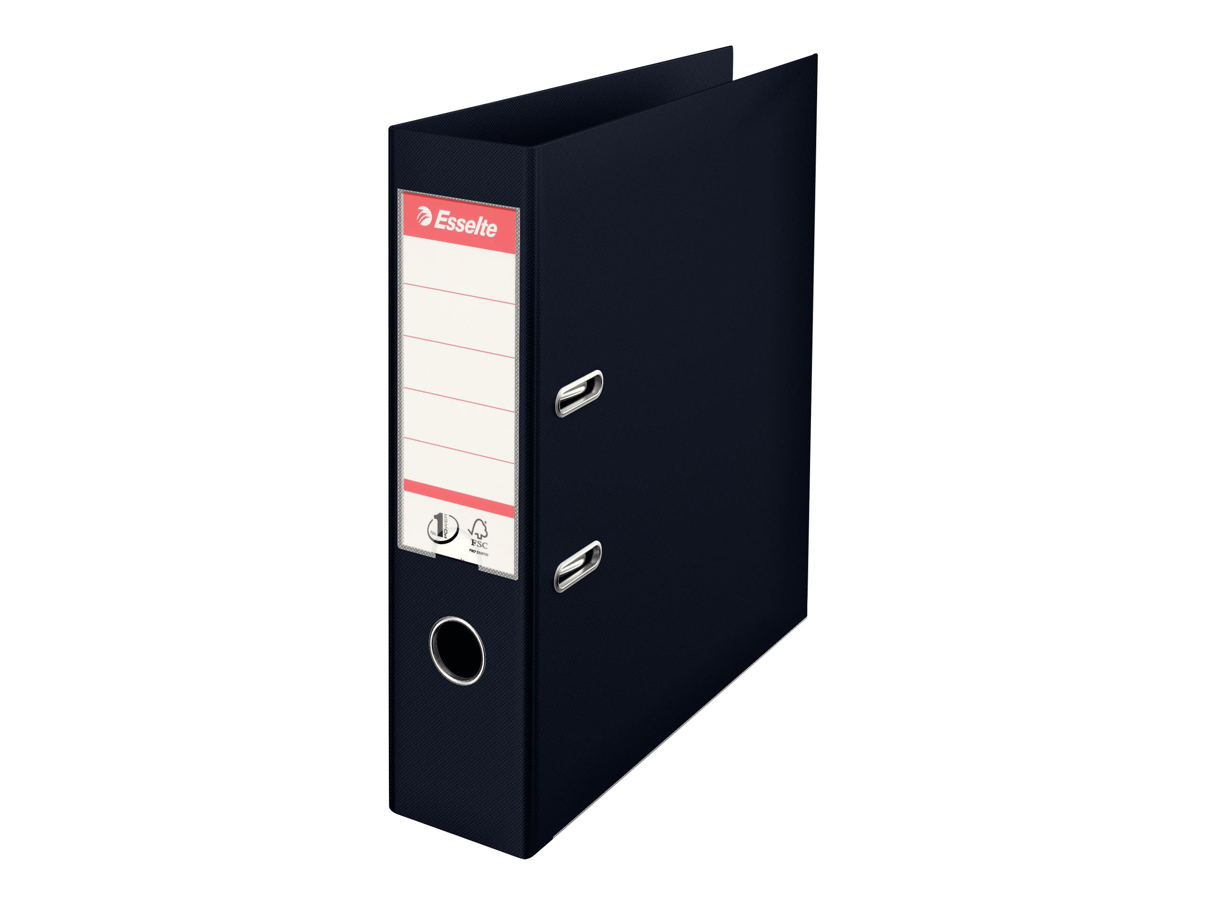 Esselte No1 Lever Arch File For A4 Capacity 500 Sheets Vivid Black Esselte No1 Lever Arch File For A4 Capacity 500 Sheets Vivid Black