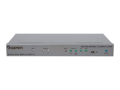 4K ULTRA HD 600 MHZ 1:2 SPLITTER W/ HDR