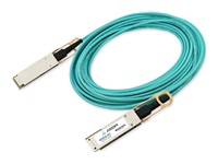 Axiom - Câble d'attache direct 400GBase-AOC - OSFP (M) pour QSFP56 (M) - 3 m 