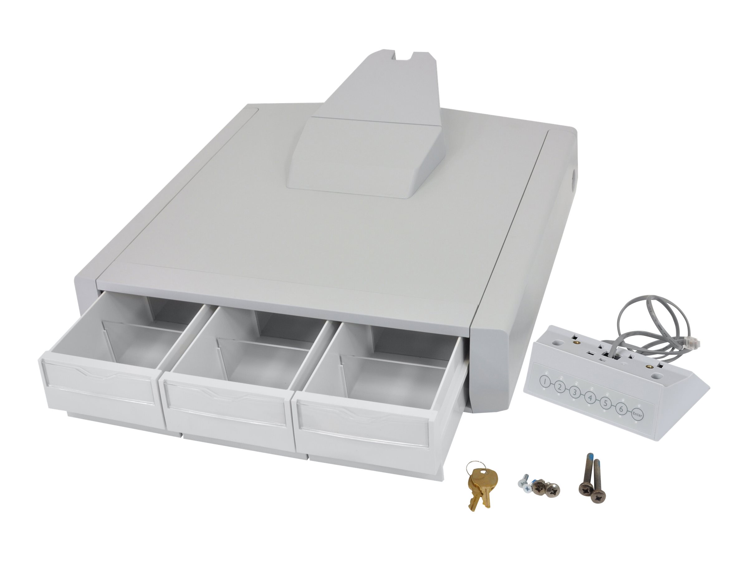 Ergotron SV43 Primary Triple Drawer for LCD Cart
