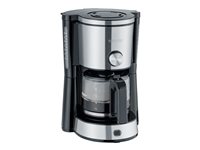 SEVERIN KA 4825 TypeSwitch Kaffemaskine Børstet rustfrit stål/sort