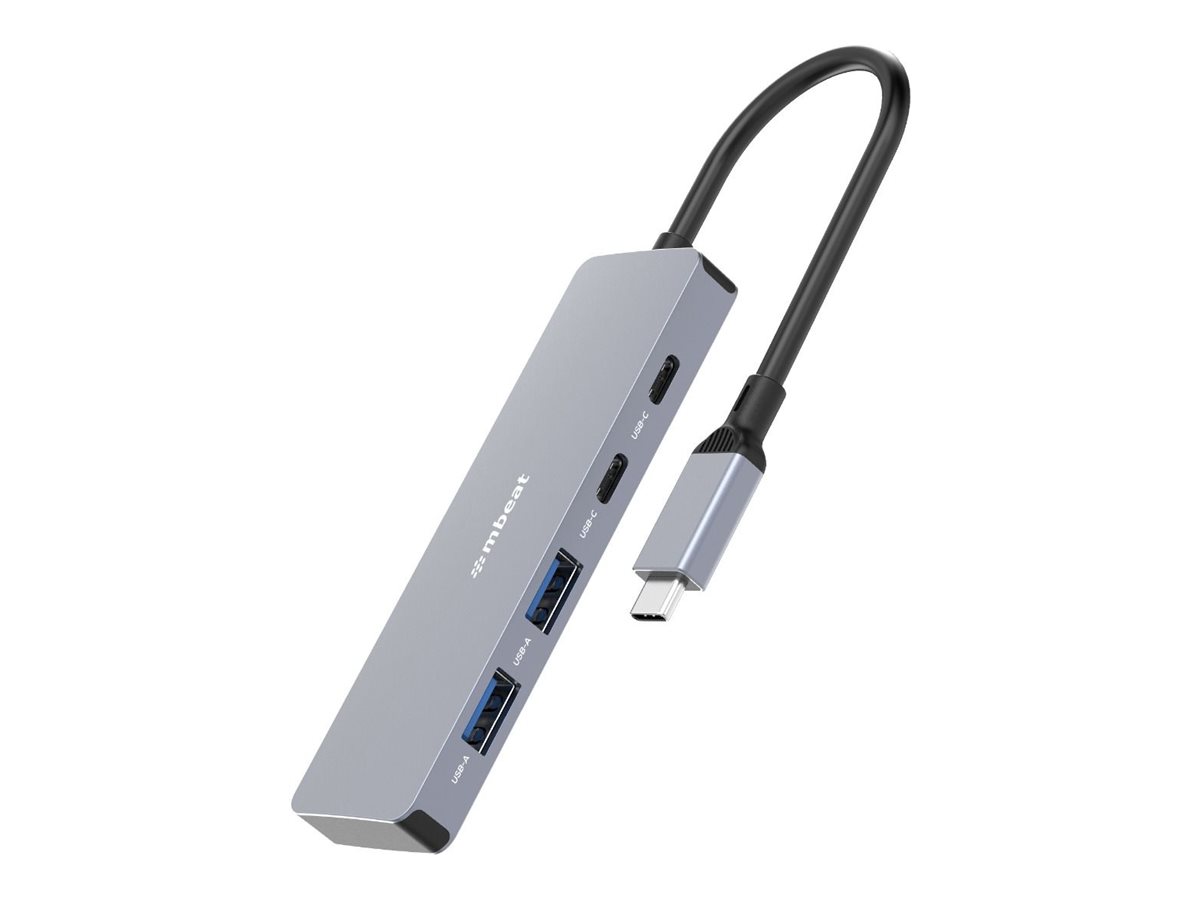 mbeat docking station USB-C 3.2 Gen Product shot Right-angle 79850