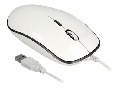 DELOCK Optische 4-Tasten Desktop Maus Mäuse & Tastaturen