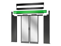 APC NetShelter - rack cooling system aisle containment sliding door - dual