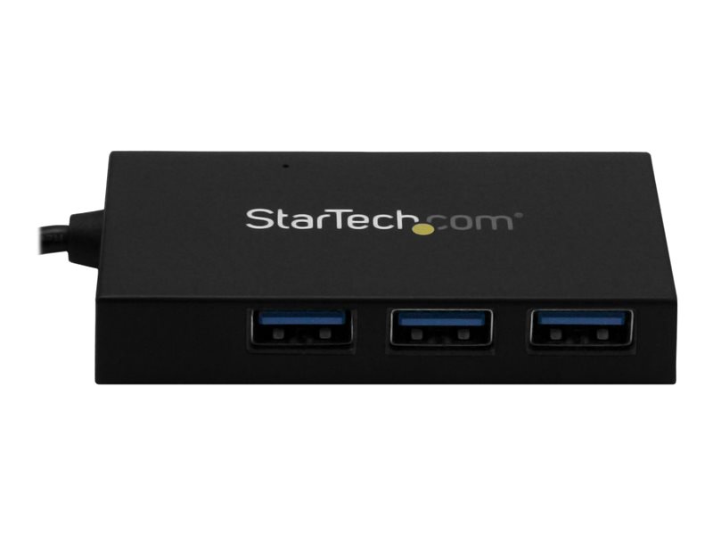 StarTech.com Hub USB 3.0 à 4 ports - Alimentation externe - Concentrateur  USB 3.1 Gen 1 (5 Gbps) - 3x USB-A et 1x USB-C (HB30A3A1CSFS)