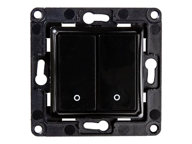SHELLY Wall Switch 2 Black Switch FG3800235266182