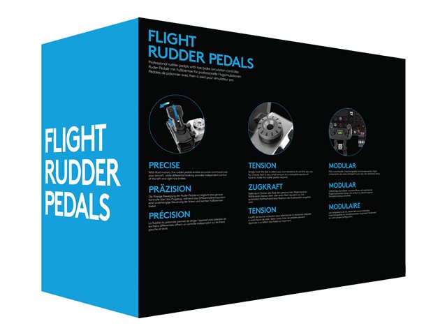 LOGI G Saitek PRO Flight Rudd Ped