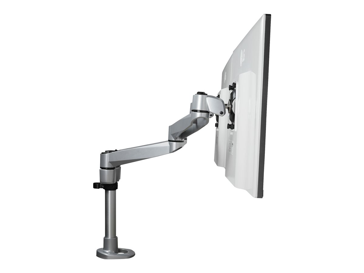 StarTech.com Desk Mount Dual Monitor Arm, Premium Articulating Monitor Arm, up to 27" VESA Mount Displays, Height Adjustable Monitor Mount, Rotating/Swivel/Tilt, Desk Clamp/Grommet, Silver - Easy & Quick Assembly (ARMDUALPS) montážní sada - nastavitelné rameno - pro 2 LCD displeje - stříbrná - kompatibilní s TAA – foto 12