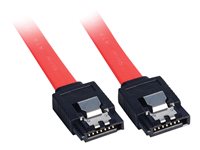Lindy - SATA cable - Serial ATA 150/300 - SATA (F) to SATA (F) - 20 cm - latched