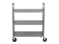 Bretford Booktruck Trolley 3 shelves raven