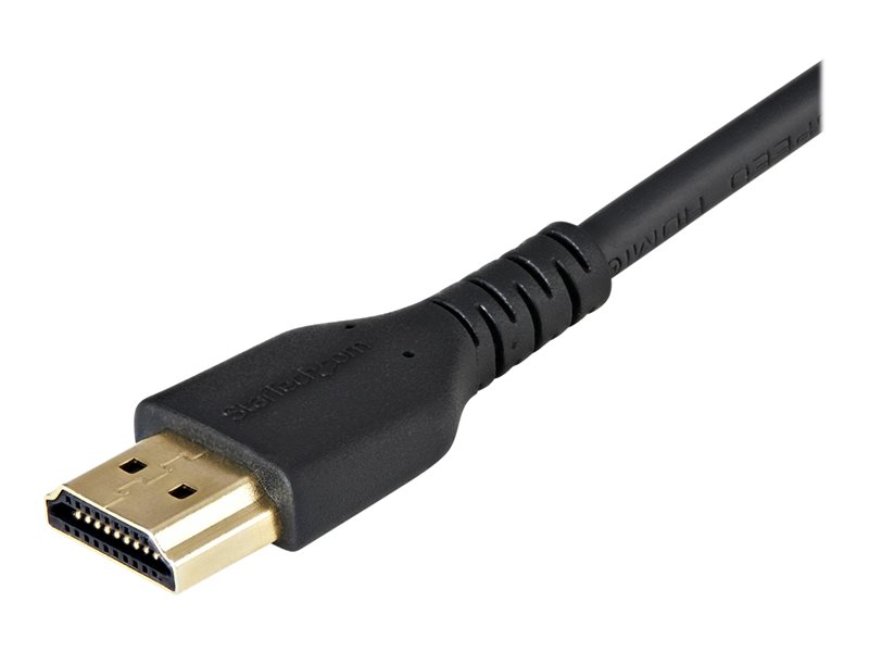 StarTech.com Câble HDMI 2m avec Vis de Fixation - 4K 60Hz HDR - Câble Écran  High Speed