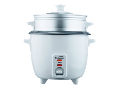 Brentwood TS-700S Rice cooker/steamer 350 W white