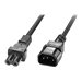power cable - power IEC 60320 C7 to IEC 60320 C14 