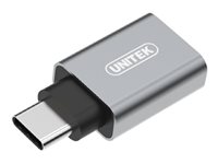 Unitek USB 3.1 USB-C adapter Grå