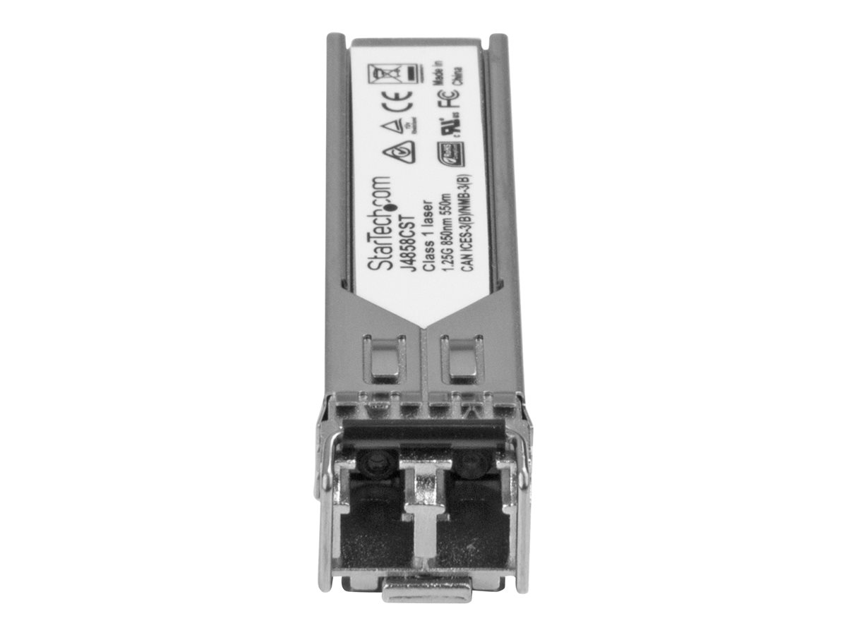 StarTech.com 10 pack HPE J4858C Compatible SFP Module, 1000BASE-SX, 1GbE Multi Mode (MMF) Fiber Optic Transceiver, 1 Gigabit Ethernet SFP, LC Connector, 550m, 850nm, DDM, HPE 1400, 1700, 1820 - Lifetime Warranty (J4858C10PKST) - Transceiver modul SFP (mini-GBIC) - 1GbE – foto 5