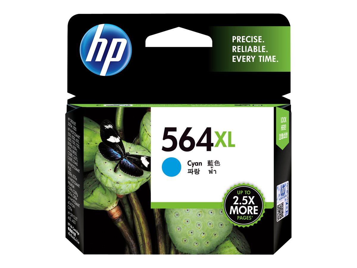 HP 564XL High Yield cyan original ink Usage / lifestyle Multi-angle 72520
