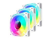 GameMax KF300 WH Fan 1-pack Hvid 120 mm