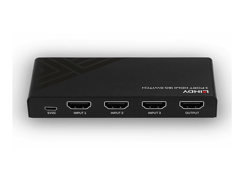 Switch HDMI 3 ports, 18G