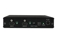 Startech 3 Way HDMI Splitter - HDBaseT Extender Kit w/ 3 Receivers - 1x3 HDMI over CAT5e / CAT6 Splitter - 3 Port HDBaseT HDM