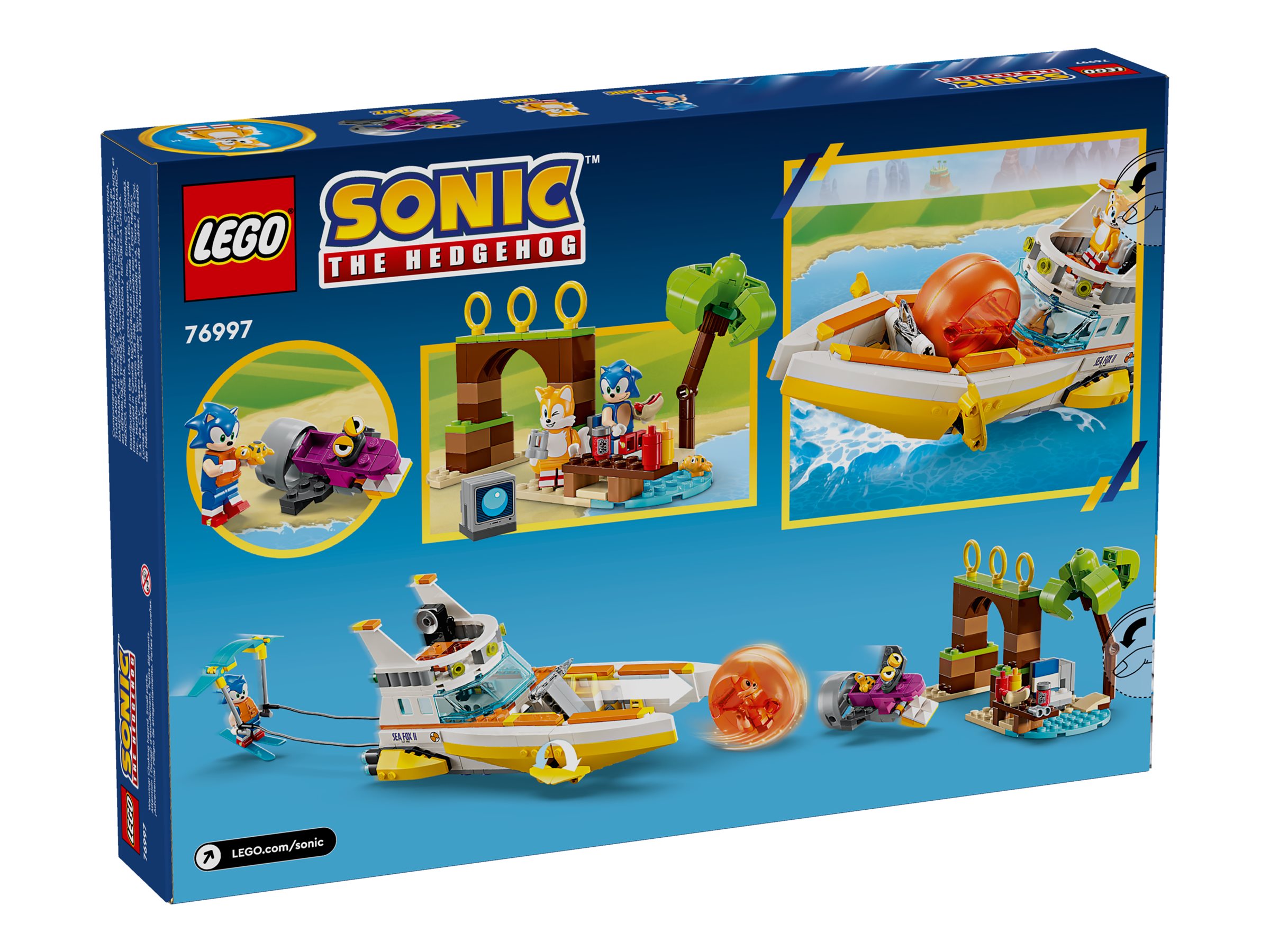 LEGO Sonic the Hedgehog - Tails' Adventure Boat