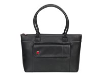 Riva Case Bæretaske til notebook 15.6' Polyuretan-læder Sort