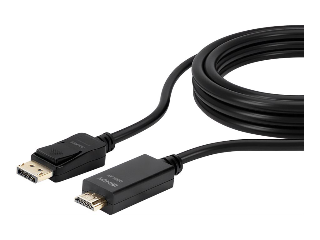 LINDY Câble DisplayPort vers HDMI 4K30