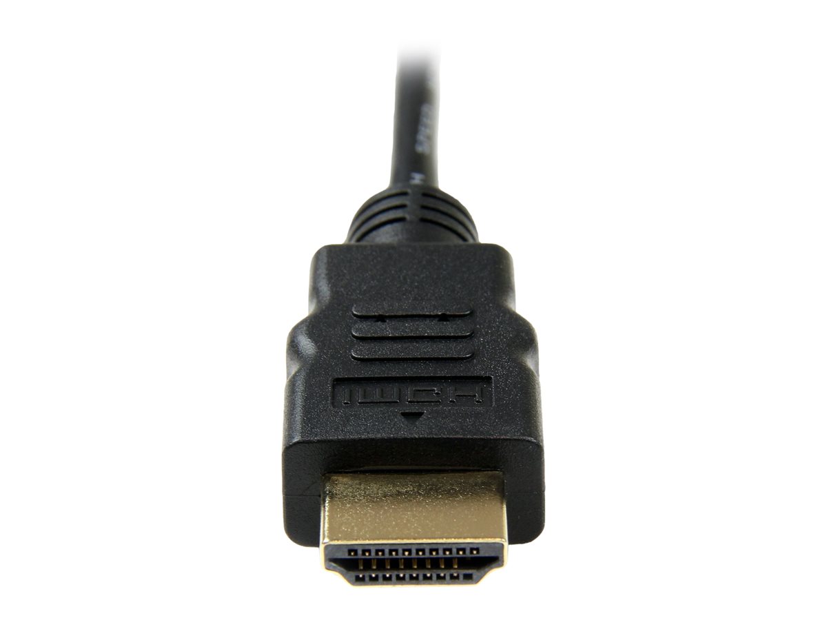StarTech.com 3m High Speed HDMI® Cable with Ethernet - HDMI to HDMI Micro - M/M - 3 Meter HDMI (A) to HDMI Micro (D) Cable (HDADMM3M) - kabel HDMI s ethernetem - 3 m – foto 2
