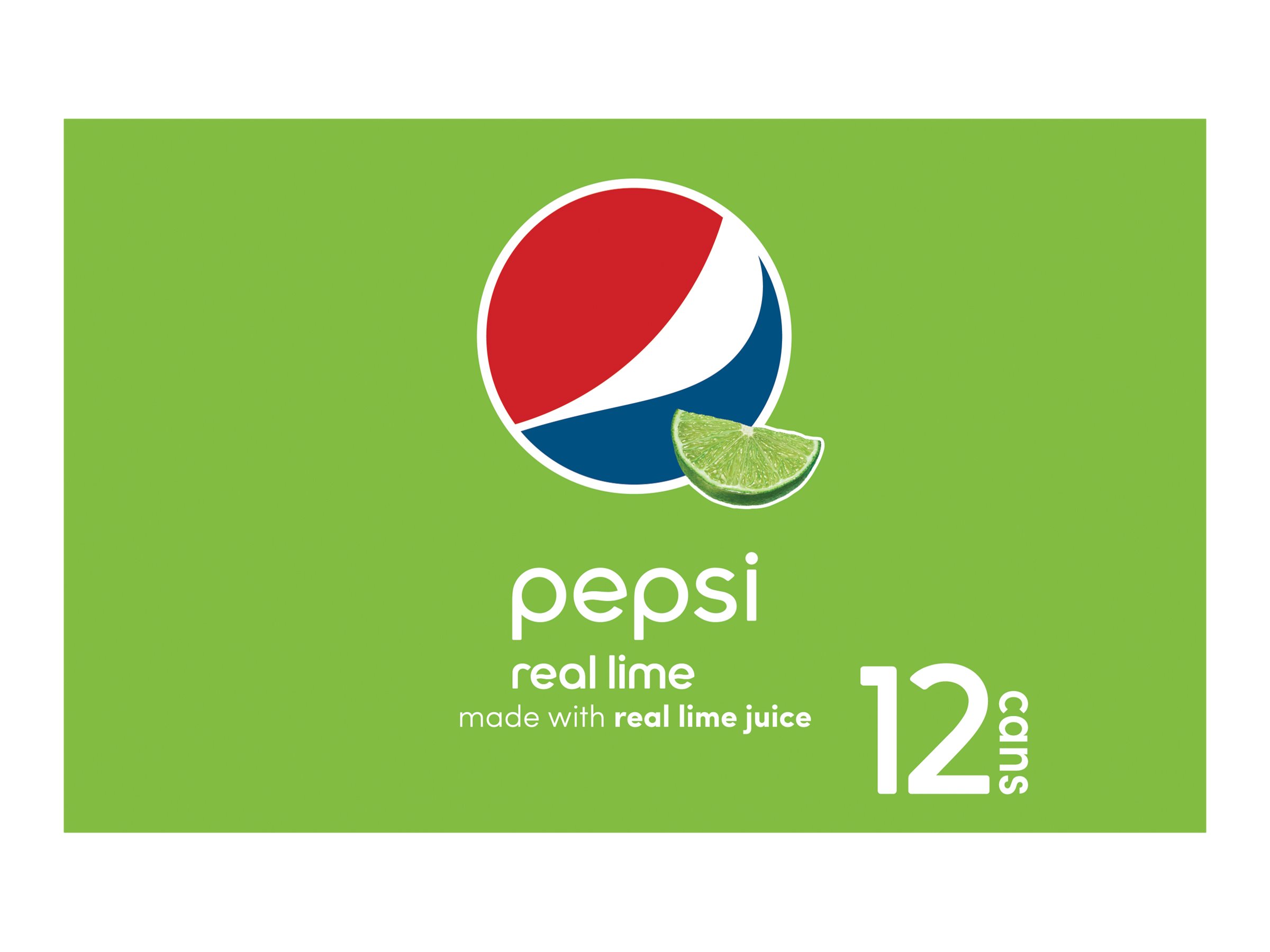 Pepsi Real Lime - 355ml - Pack of 12