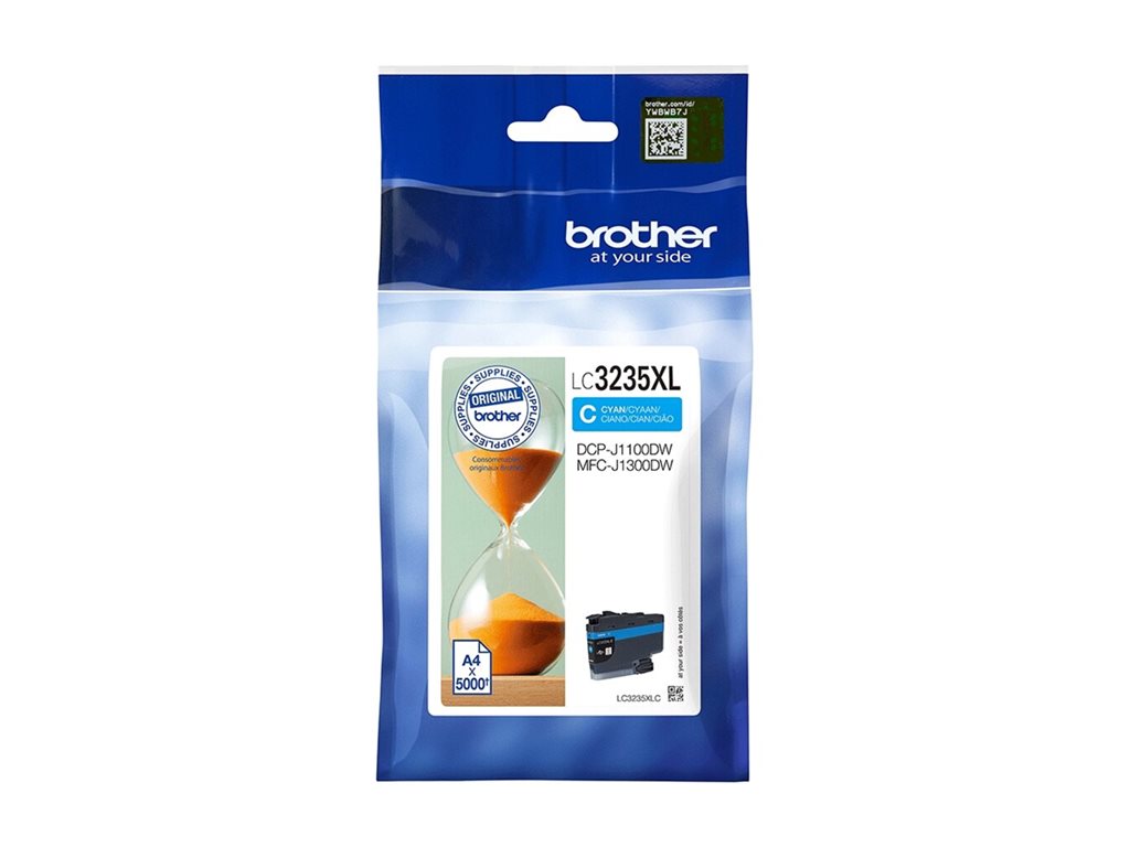 BROTHER LC-3235XLC Cyan Ink 5000 pages