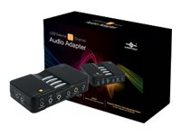 Vantec NBA-200U Sound card 48 kHz 7.1 USB 2.0 CM6206