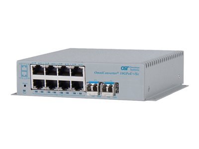 Omnitron OmniConverter 10GPoE+/Sx
