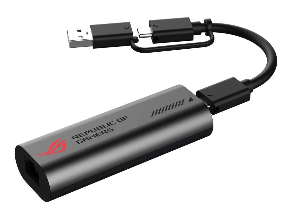 ASUS ROG USB-C10G, network adapter, USB-C 3.2 Gen 2x2, 10Gb Ethernet x 1