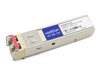 AddOn - Module transmetteur SFP (mini-GBIC) (équivalent à : Ciena NTK590SH) - GigE - 1000Base-CWDM 
