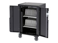Bretford CoreX Cart (charge only) rear doors for 45 devices lockable steel