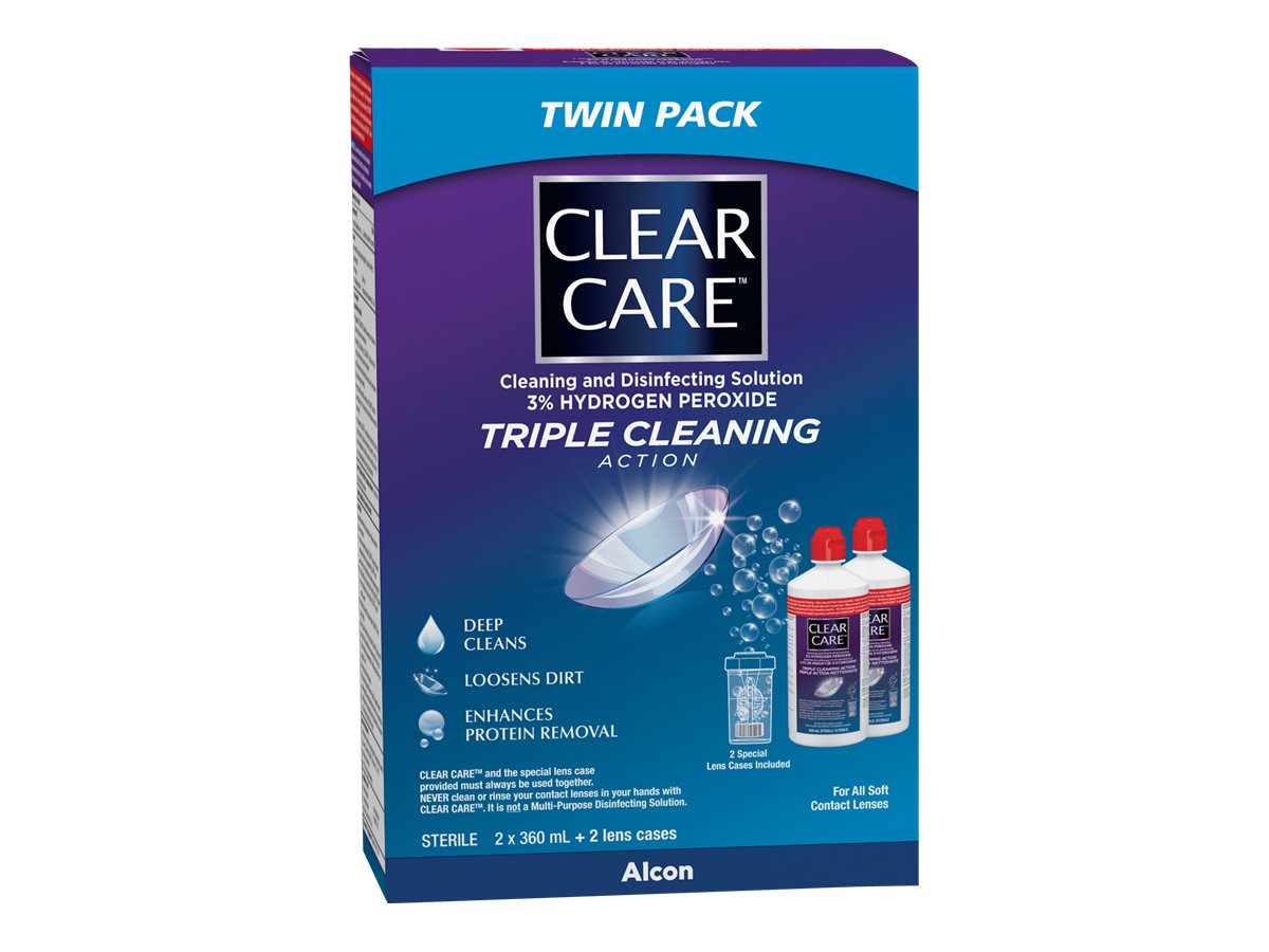 Alcon Clear Care Triple Cleaning Action Contact Lens