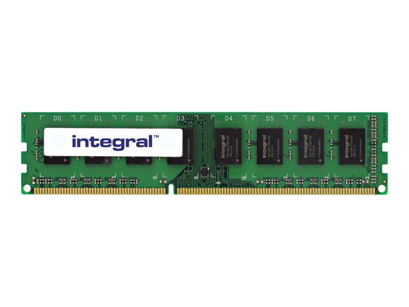 INTEGRAL IN3T8GNAJKXLV Integral 8GB DDR3-1600 DIMM CL11 R2 UNBUFFERED 1.35V