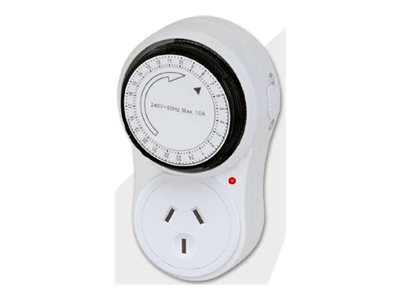 Sansai automatic power switch 24 hours 2400 Product shot Right-angle 79250