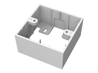 TechConnect 3 1-Gang UK Backbox - Back box - white