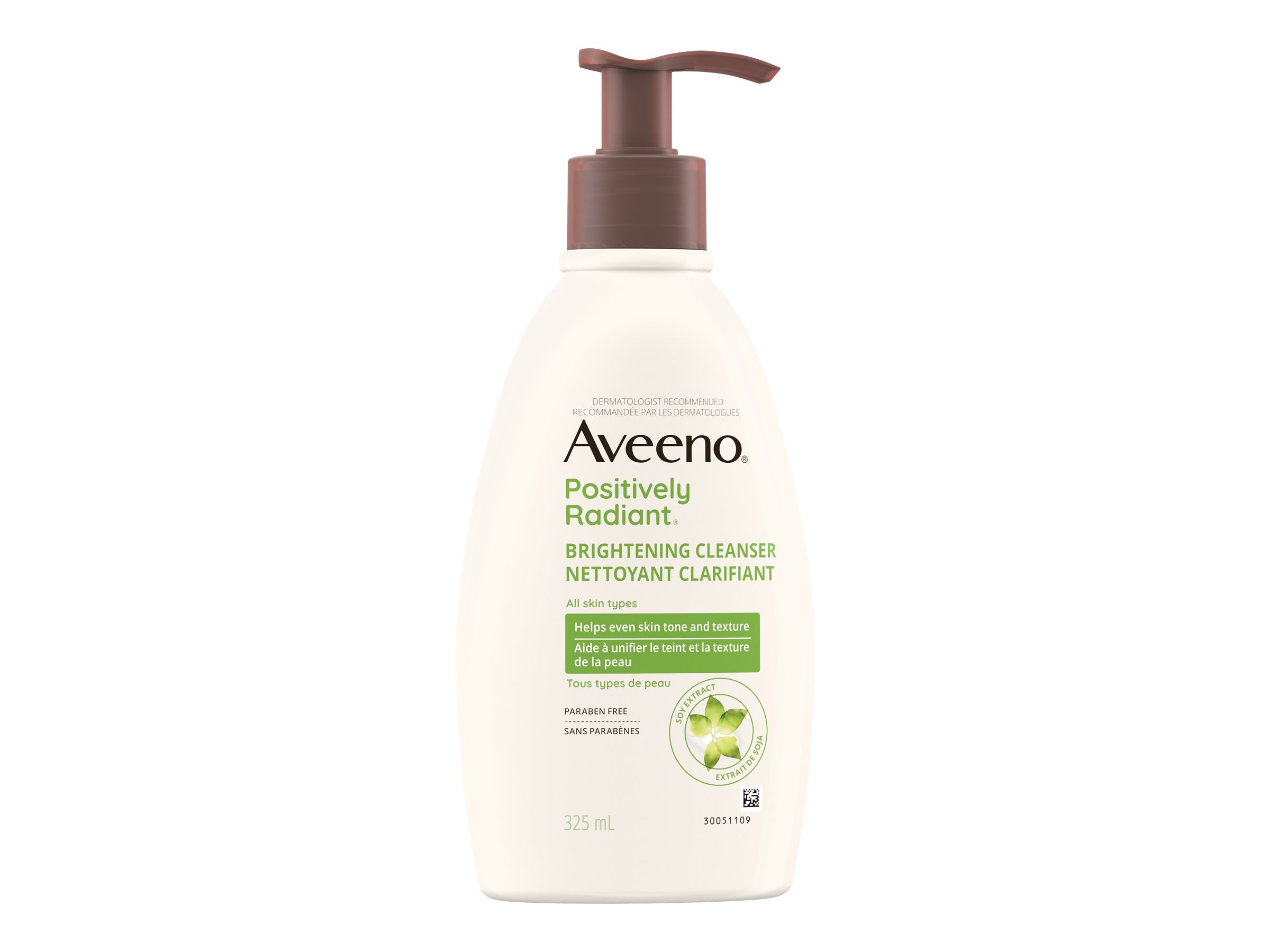 Aveeno Positively Radiant Brightening Cleanser - 325ml