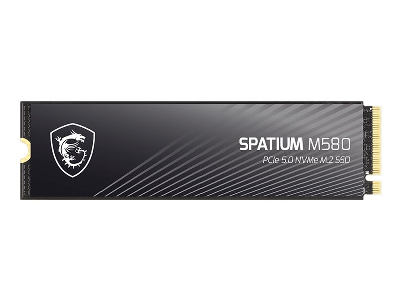 MSI SPATIUM M580 SSD 4 TB PCI Express 5.0 x4 Product shot Front 79500
