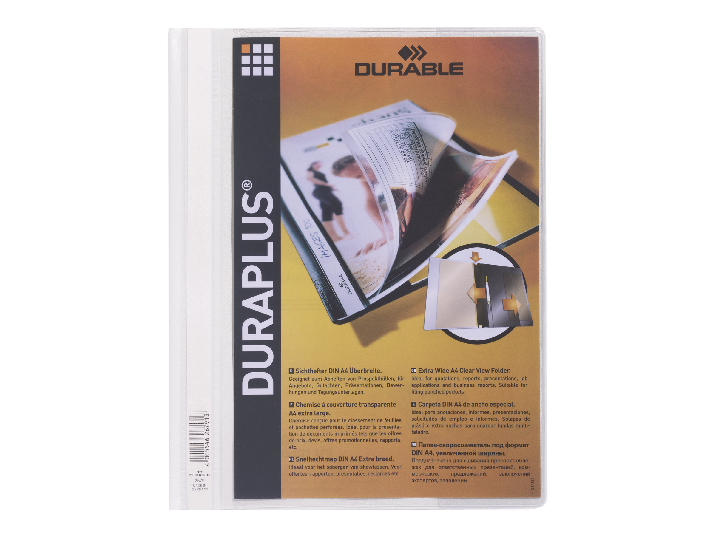 Durable Duraplus Report File For A4 White
