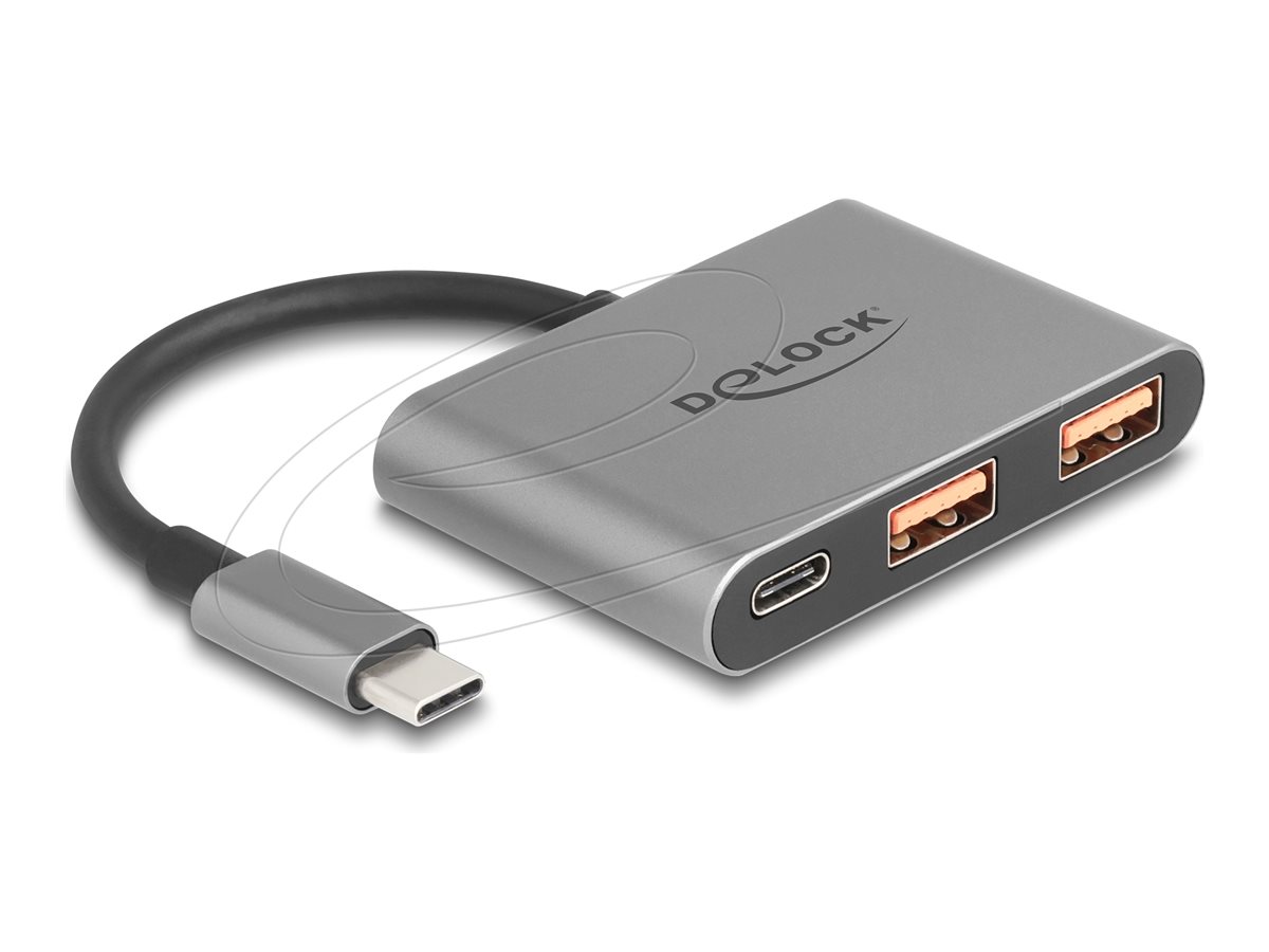 3 Port USB Hub 10 Gbps with USB Type-C