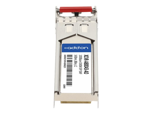 AddOn - Module transmetteur SFP (mini-GBIC) (équivalent à : Ciena XCVR-A80D43) - GigE - 1000Base-CWDM 