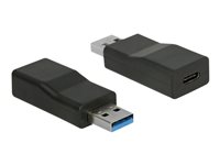 DeLOCK USB 3.1 USB-adapter Sort
