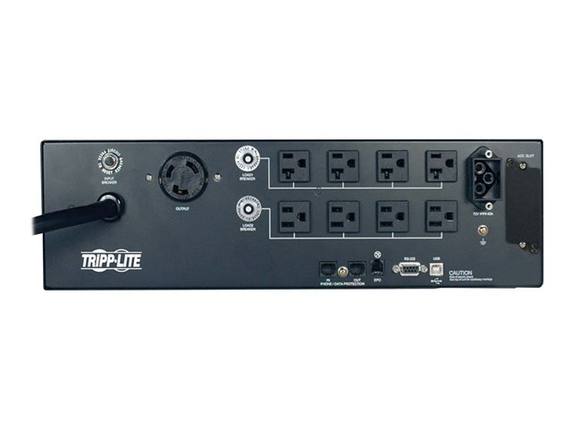 Tripp Lite UPS Smart Online 3000VA 2400W Rackmount 110V / 120V USB DB9 3URM